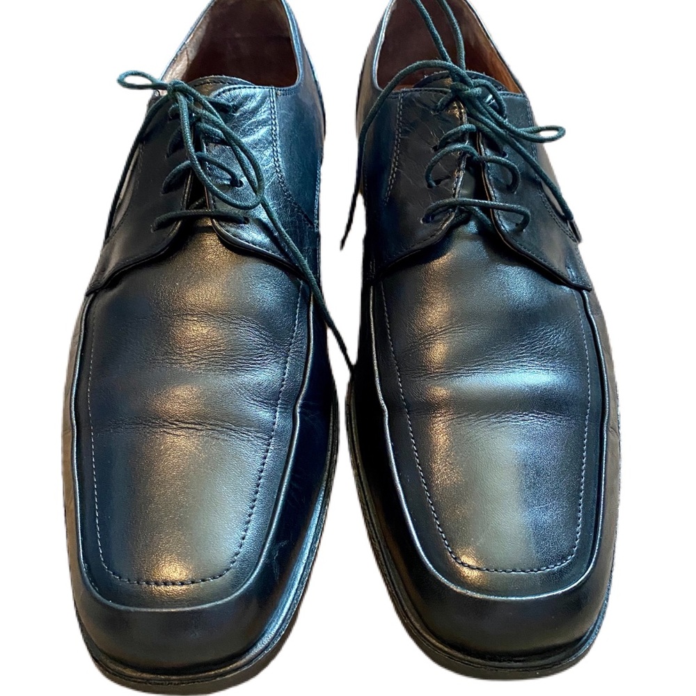Genuine Leather Black Pinnacle Aston Grey Oxford